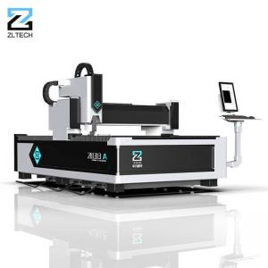 China 1kw 2kw 3kw Fiber Laser Cutting Machine With Exchange Table And Large Enclosure on sale