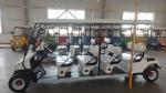 8 Seater Golf Hunting Cart 30 KM/H Battery Operated Electric Golf Buggy Logo