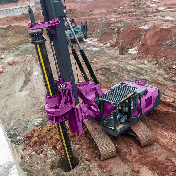 Small Rotary Drilling Rig Building Foundation Construction Depth 15m Auger Borehole Drilling Equipment