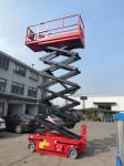 230KG 8m Self Propelled Hydraulic Lift Mobile Electric Battery Dual Mast Scissor