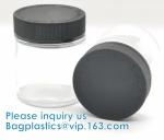 3ml 5ml 7ml Wax Concentrate Clear Glass Jar, Round Shape Reusable Mini Glass Jar