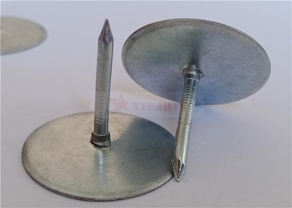 2.7mm Galvanized Steel Cup Head Insulation Pins With Capacitor Discharge Stud