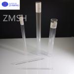 Sapphire AL2O3 Tubes NMR Nuclear Magnetic Resonance High Hardness Transparent