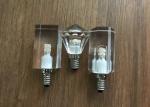 3w 5w Led Screw Candle Bulbs 330 Degree Beam Angle High Light Efficiency