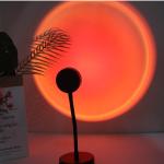 Ring Light Sunset Light Modern Rainbow Sunset Projection Lamp Bedroom Decoration