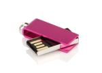Mini Custom Gift USB Flash Drive Customized Logo Swivel USB Drive 25g