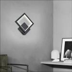 Square Modern Aluminum Wall Light 18w Living Room Background Wall Bedroom