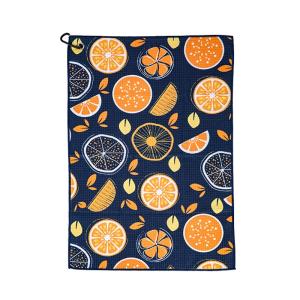 Wholesale Stain Resistant Microfiber Golf Towel With Hanging Loop For Cleaning Clubs Balls from china suppliers