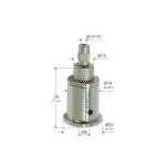 M6 Aircraft Cable Grippers Brass Plated Nickel Siede Exit Cable Lock For Ceiling