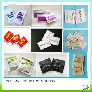 Wholesale China factory single packed spunlace customized restaurant/airlines wet wipes/tissues/towels from china suppliers