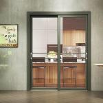 Modern Hurricane Proof Aluminum Sliding Doors Impack Glazed Sliding Door