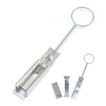 Stainless Steel 201 Optical Drop Wire Tension Clamp FTTH Accessories
