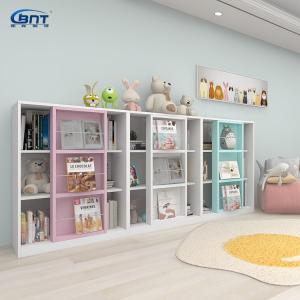 Wholesale Cartoon Bookshelf Steel Rack Cold Rolled Colorful 0.5-1.0mm For Kids from china suppliers