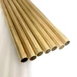 Medical Straight Copper Pipe Gas Transfer 99.9% Pure Copper Tube in Various