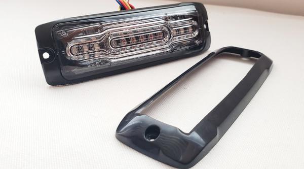 Amber DC12-24V Led warning strobe Grill light , Luces de trabajo，Lightheads