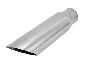 Wholesale SS304 2.25&quot; Inlet 3&quot; Outlet 12&quot; Exhaust Pipe Tips from china suppliers