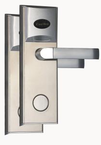 Wholesale Satin Stainless Steel Modern Electronic Door Lock / Entrance Lock For Hotel from china suppliers