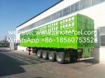 4 Axles Bulk Cargo Fence Semi Trailer