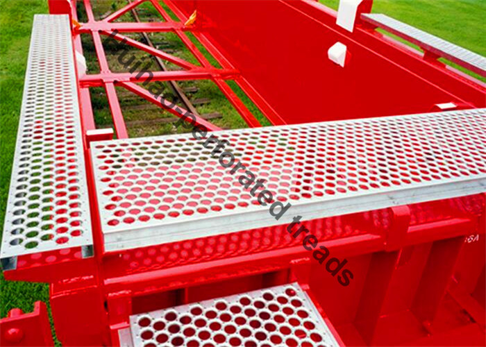 6M Channel Steel Safety Grip Strut Grating, Aluminum Plank Grating For Platforms