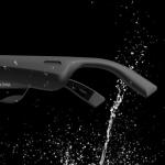 Hot Sale New sun glasses J1 Gray+Black Smart Music Glasses Water proof Dustproof