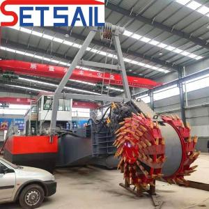 Wholesale Wheel Bucket Lake Mud Dredger for Reservoir Digging in River Lake Sea Reservoir and Port from china suppliers