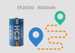 C size Li-SOCl2 Battery , ER26500 3.6 v 8500mAh primary lithium batteries, high