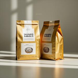 Wholesale ​High-Barrier Custom Mylar Bags - BOPET Reusable Packaging For Roasted Coffee &amp; Retail Food Storage from china suppliers