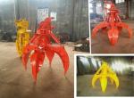 Manufacturer High efficiency Excavator Mechanical Grab Clamp Bucket Excavator
