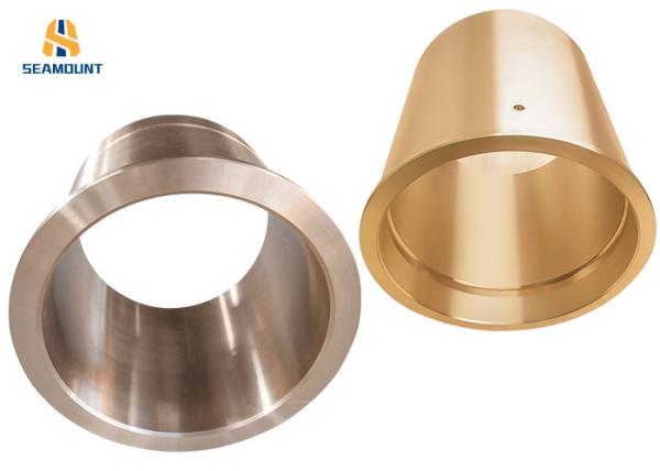 High Density C93700 Lead Bronze Flanged Sleeve Bushing High Hardness Easy