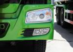 Municipal Administration Sinotruk Howo Dump Truck LHD 6X4 Drive Type White / Red