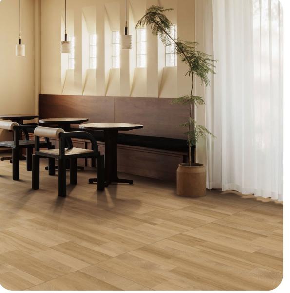 24"X48" Modern Textured Tiles And Exterior Floor Wood Like Porcelain Tile For