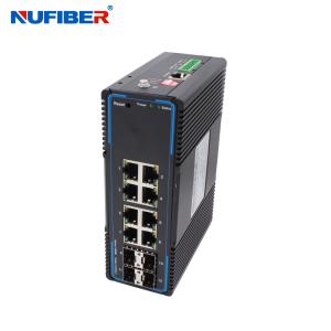 Wholesale Industrial Ethernet 4*1000M Managed SFP Switch 24V Power Supply from china suppliers