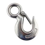 S320 Stainless Steel Lifting Eye Slip Hoist Hook Hardware US Type Drop Forged