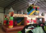 Double Stitching Inflatable Indian Large Bounce House , Fun City Inflatables 8 X