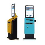 Crtly Touch Screen Self Service Booth Printer Bill Cash Payment Kiosks Car Wash