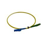 MM / SM 10 GB OM3 MPO To LC Fiber Cable 0.9mm Fanout Patch Cables
