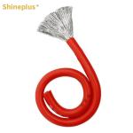 High Temperature 200 Degree Silicone Rubber Soft Sheath Power Cord 2 Cores 3