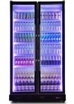 LED Cool Light Beer Beverage Liquor Drink Display Fridge For Commercial Three
