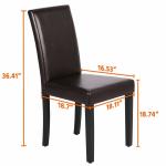 Green Forest Dining Chairs , Cushion Dining Chairs Seat Back Gray Metal Legs
