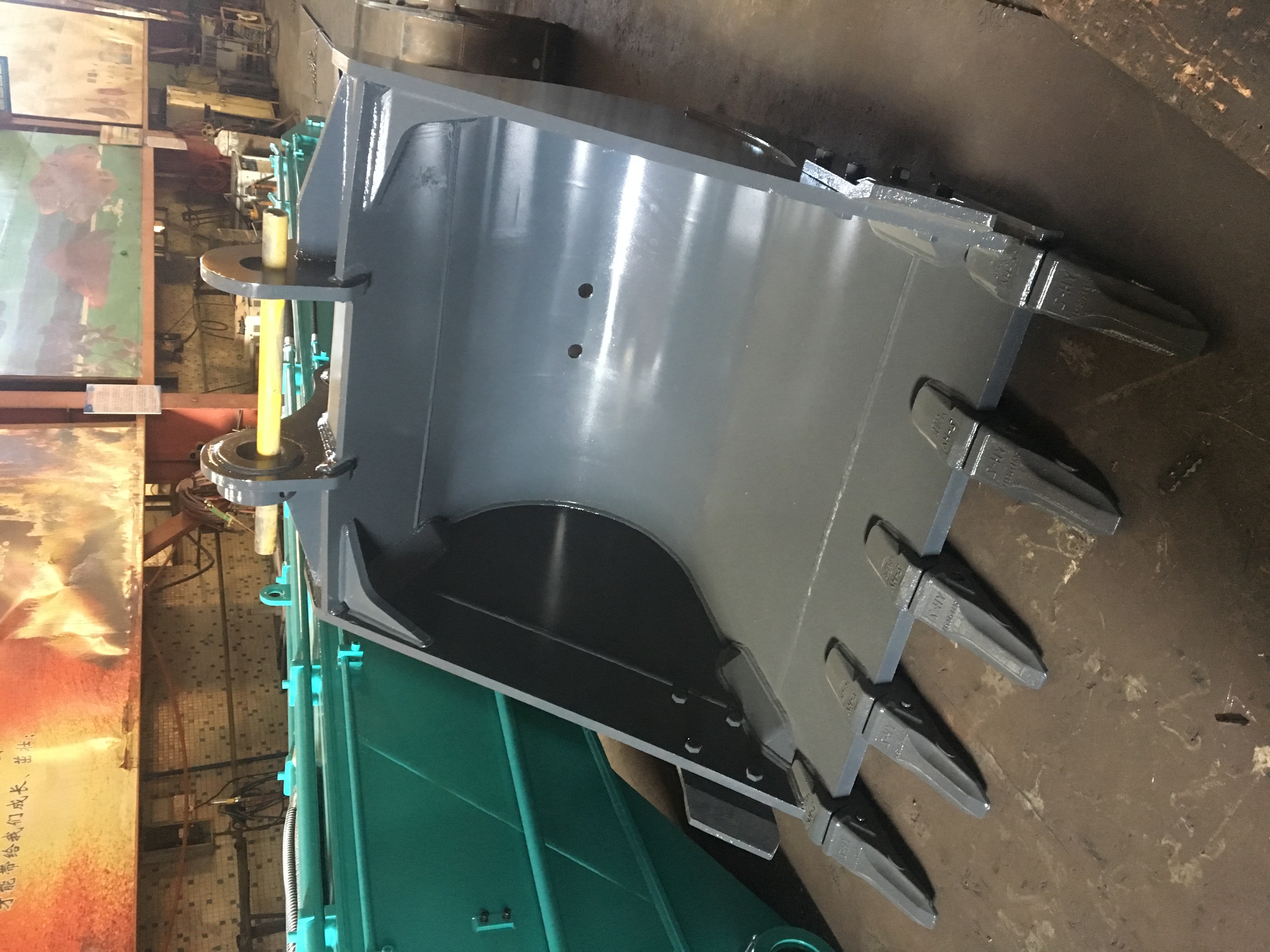PC300 OEM Heavy Duty Digging Hitachi Excavator Rock Bucket With Teeth