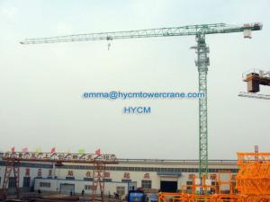 China Topless QTP6016 10 ton 60m Work Lifting Jib Specifications Tower Crane on sale