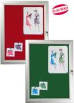 Anodized Aluminum Frame Wall Mounted 45mm A0 Lockable Poster Case