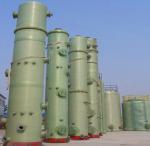 So2 Scrubbers Wet Dry Scrubber Ammonia Absorption Frp Spray Tower For Waste Gas