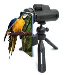 Mobile Phone 12X42 Outdoor Monocular Telescope With Bak4 Prism And FMC Lens