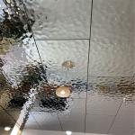 Water Ripple Stainless Ceiling Tiles Wall Cladding Decorative 0.4mm