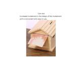 Wooden House Shaped Piggy Bank. Cute Home Decor andSaving Container. Premium
