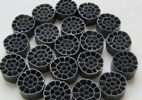Aquaponics MBBR Filter Media For Wastewater Treatment , K3 K5 K1 Moving Bed