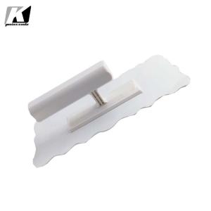 Wholesale Heavy Duty Practical Plastic Notched Trowel , Lightweight Plaster Finishing Trowel from china suppliers