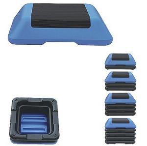 Wholesale Shock Absorbing Aerobic Step Board , Stepper Gym Equipment Adjustable Height from china suppliers