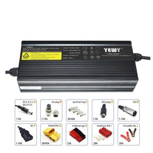 Wholesale Outdoor 24V 10A Battery Charger Small Electric Lawn Mower Charger IP65 from china suppliers
